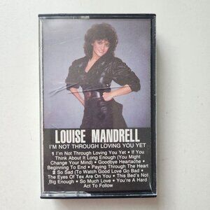 Louise Mandrell "Im Not Through Loving You Yet" 1984 RCA Cassette Tape Album